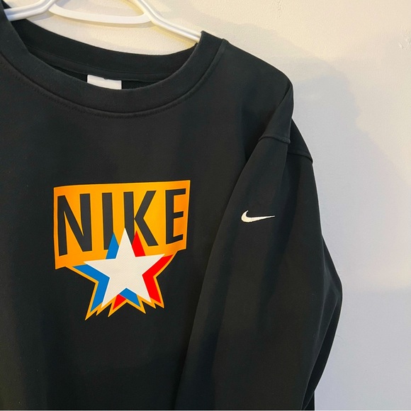 Nike Dri-Fit Black Sweater Shirt Crewneck Baseball Unisex STANDARD ISSUE - Picture 1 of 6